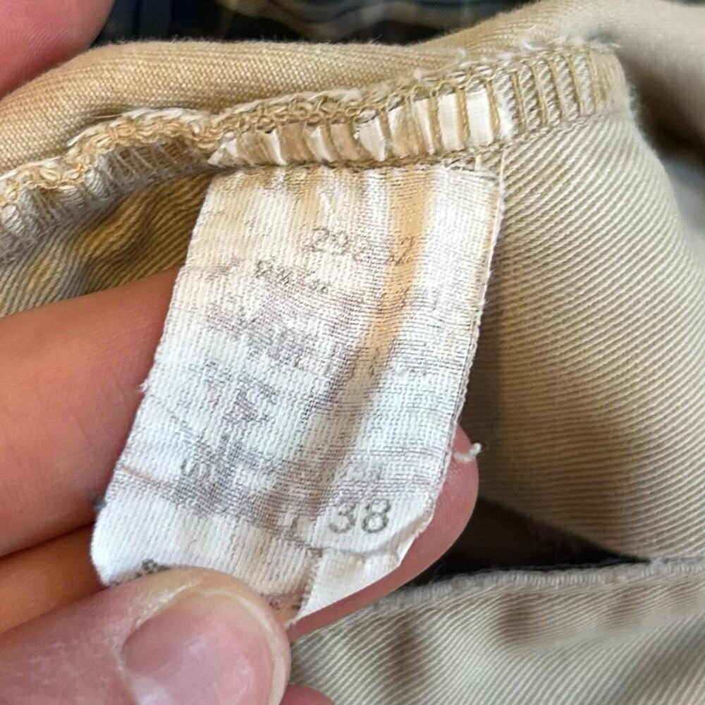 Vintage 90s Polo Ralph Lauren Chino Shorts Men’s 38 Beige Khaki Preppy Golf - Picture 4 of 16